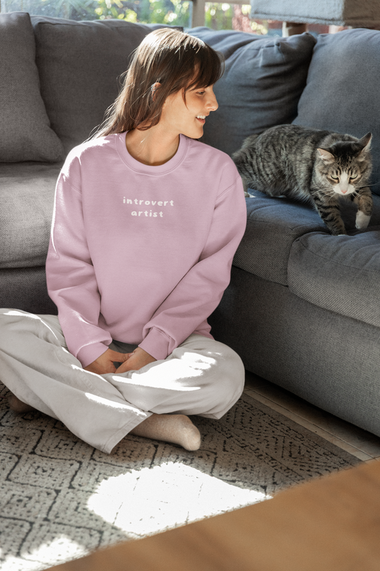 "Introvertierter Künstler" Unisex Sweatshirt 